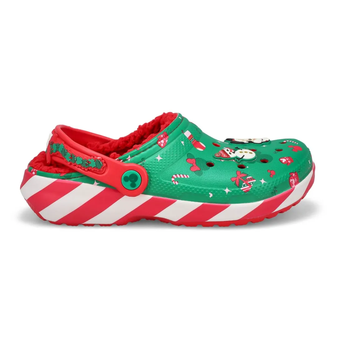 Classic Mickey Xmas Lined Kids