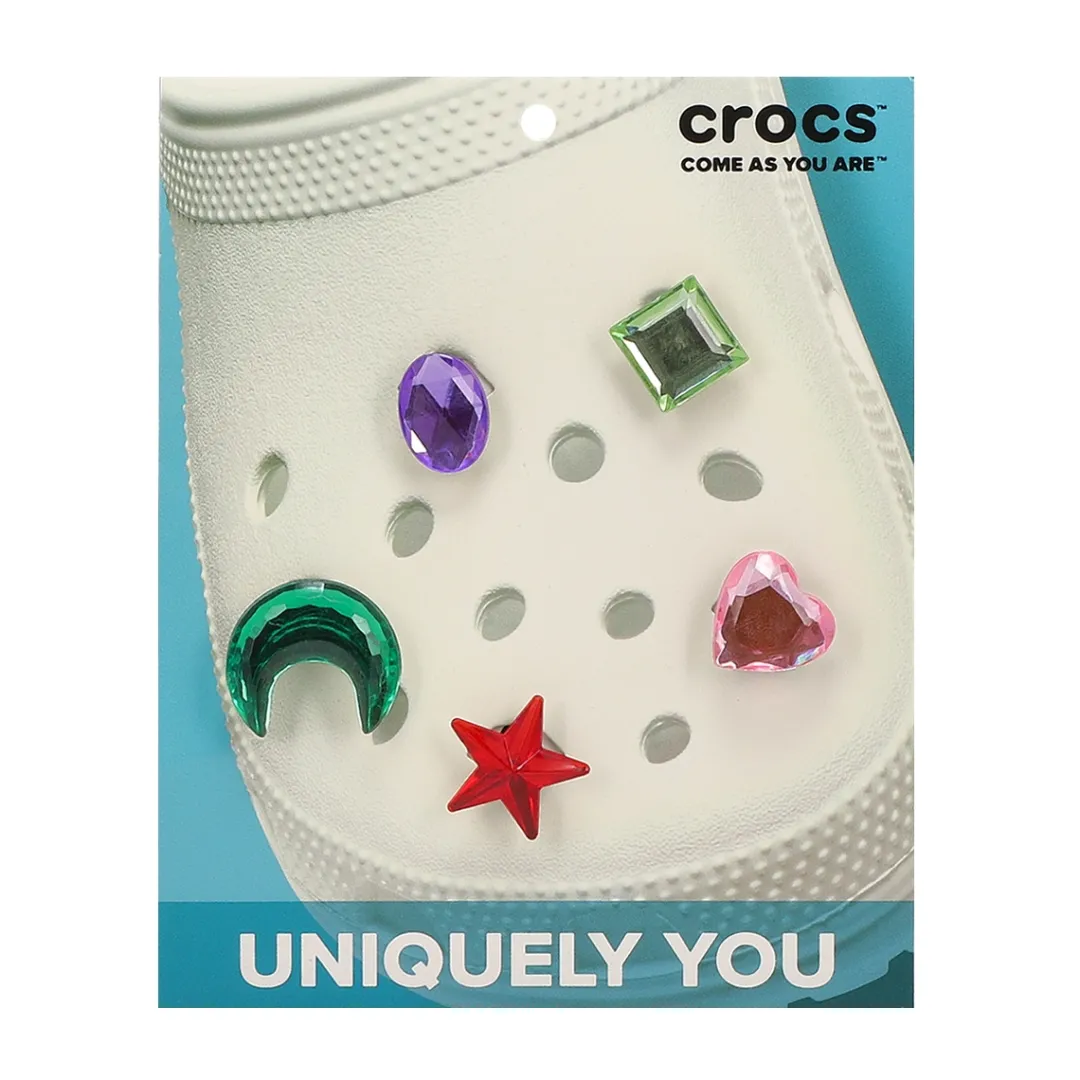 Jibbitz Barrett And Gem 5 Pack Accessory