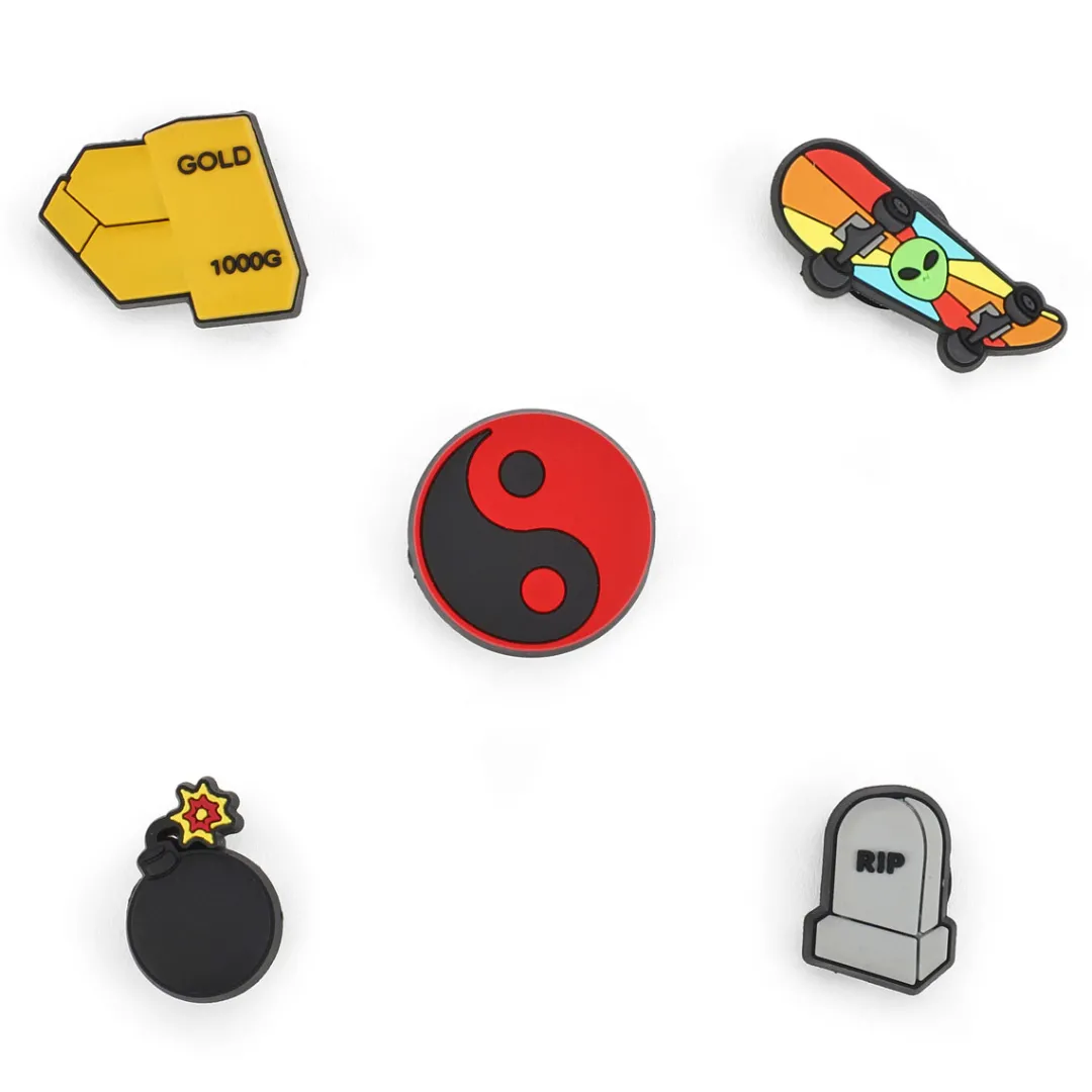 Jibbitz Skateboard is Life 5 Pack Accessory