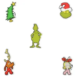 Jibbitz The Grinch 5 Pack Accessory