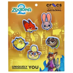 Jibbitz Zootopia 5 Pack Accessory